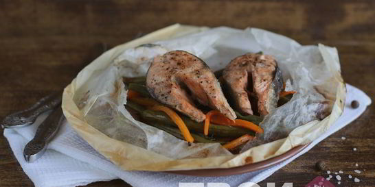 Рыба с овощами