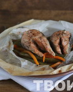 Рыба с овощами