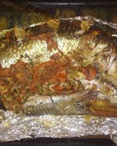 Рыба в духовке по-арабски
