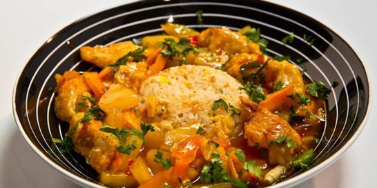 Рыба в кисло-сладком соусе