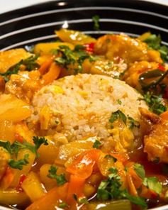 Рыба в кисло-сладком соусе