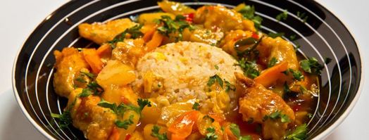 рыба в кисло-сладком соусе. Шаг 8