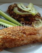Рыба в миндальной панировке