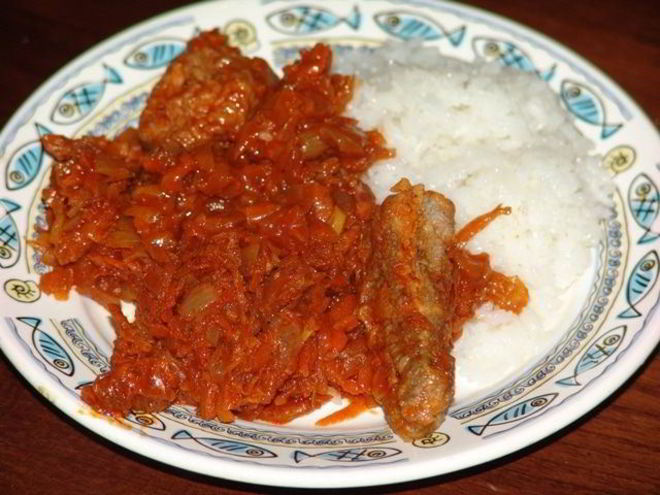 Рецепт рыбы в томатном соусе