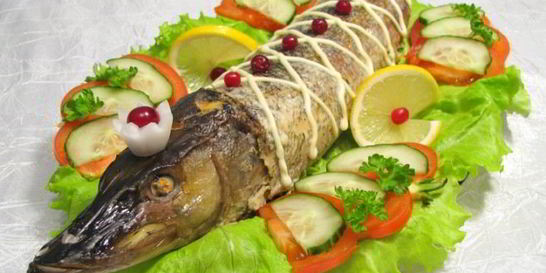 Щука фаршированная