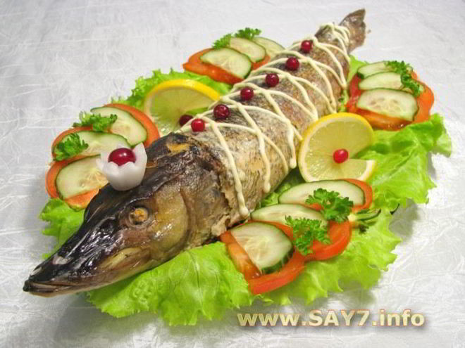 Рецепт щуки фаршированной