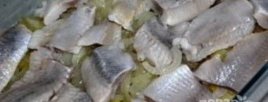 селедка на картофельной подушке. Шаг 4