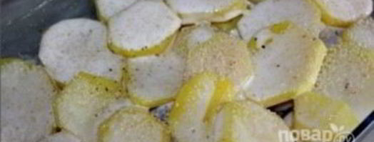 селедка на картофельной подушке. Шаг 5