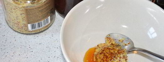 семга с овощами и салатом под горчично-медовой заправкой. Шаг 5