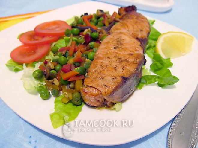 Рецепт семги в маринаде