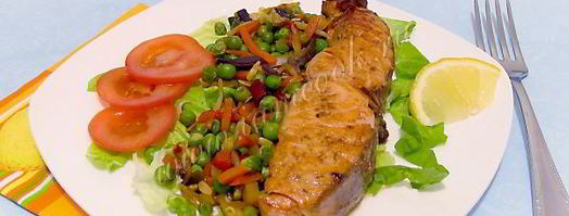 семга в маринаде. Шаг 8