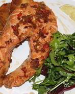 Семга в тайском стиле