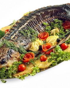 Севрюга в духовке