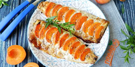 Скумбрия с абрикосами