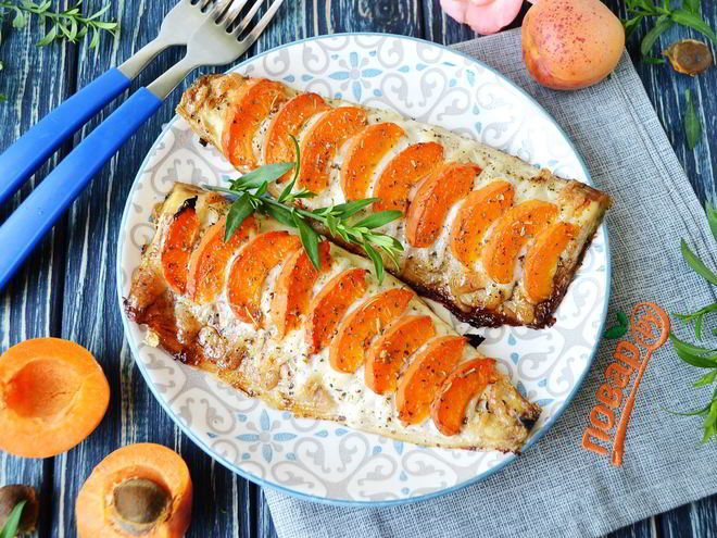 Рецепт скумбрии с абрикосами