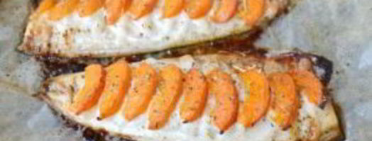 скумбрия с абрикосами. Шаг 5