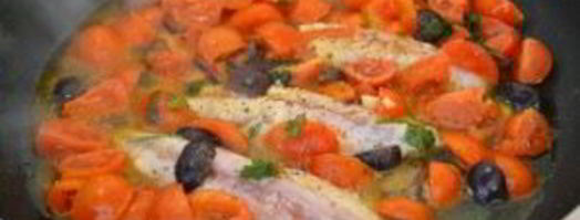 скумбрия, тушенная с овощами. Шаг 3