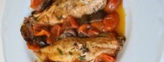 скумбрия, тушенная с овощами. Шаг 5