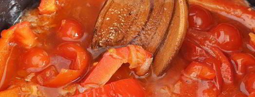 скумбрия, запеченная с картофелем и болгарским перцем. Шаг 6