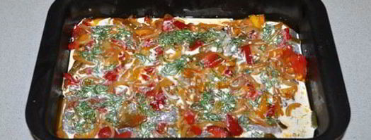 судак в духовке с соусом и сыром. Шаг 6