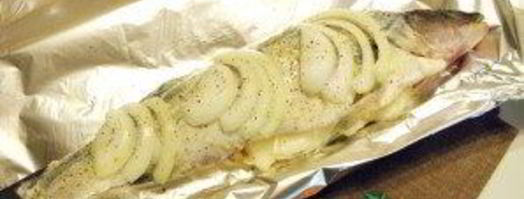 судак в духовке, запеченный в фольге. Шаг 4