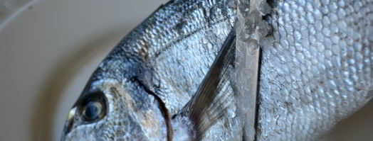 свежая рыба дорада. Шаг 3