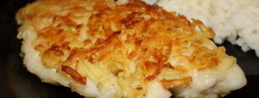 тилапия в хрустящей картофельной корочке. Шаг 8