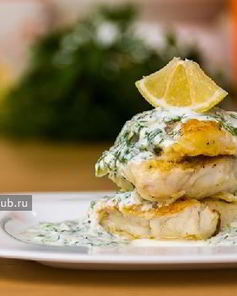 Треска в йогуртовом соусе