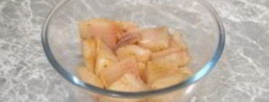 треска в кляре в духовке. Шаг 2