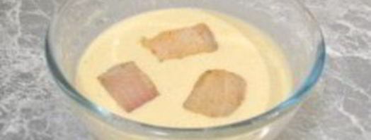 треска в кляре в духовке. Шаг 3