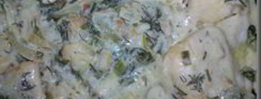 тушеная рыба под соусом из сметаны. Шаг 12