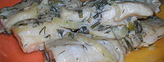 тушеная рыба под соусом из сметаны. Шаг 13