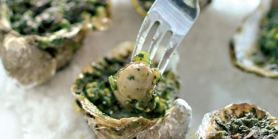 Устрицы Рокфеллер