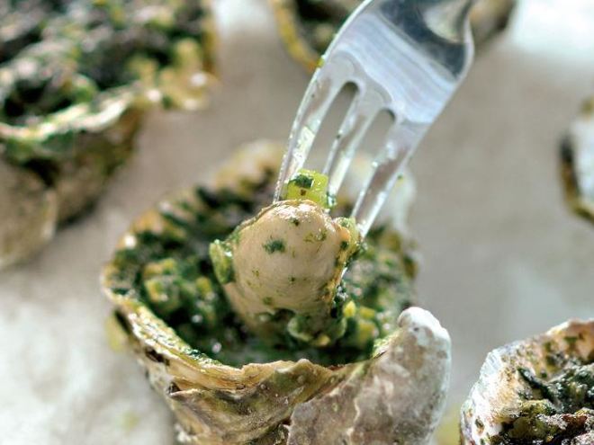 Рецепт устриц рокфеллер