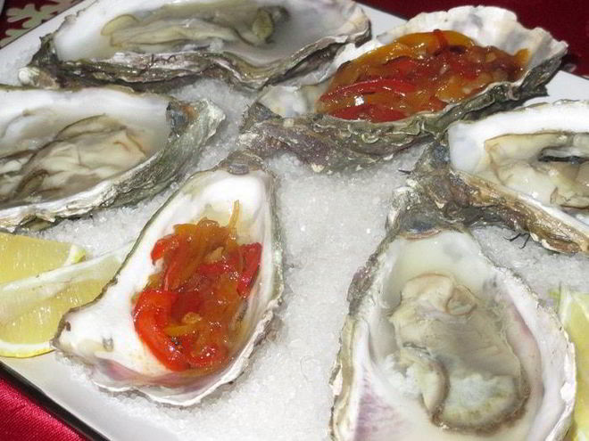 Рецепт устриц жемчужных по-провансальски