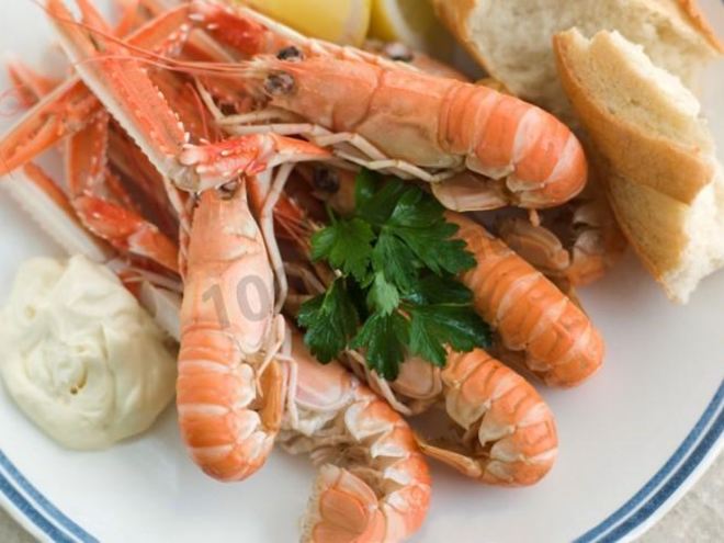 Рецепт варенных лангустин