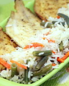 Запеченная камбала