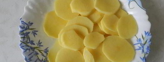 запеченная тилапия с картофелем. Шаг 2