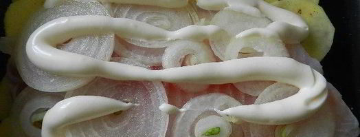 запеченная тилапия с картофелем. Шаг 8