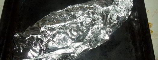 запеченный фаршированный карп. Шаг 12