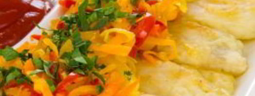 жареная рыба с овощами. Шаг 13