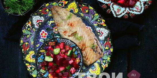 Жаренная скумбрия