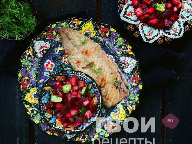 Рецепт жаренной скумбрии