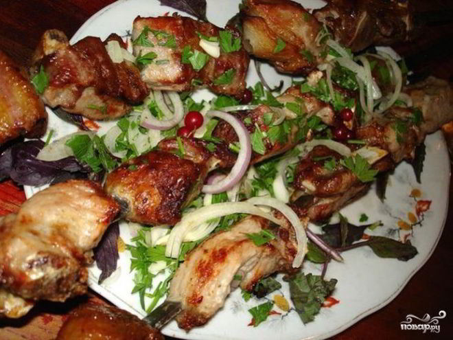 Рецепт азербайджанского шашлыка