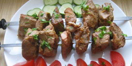 Быстрое маринование шашлыка