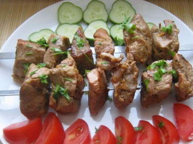 Рецепт быстрого маринования шашлыка