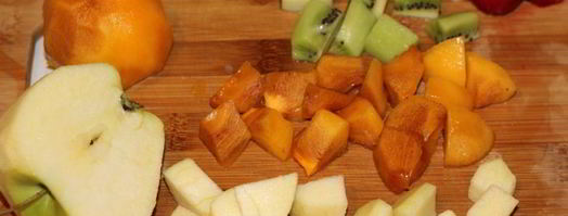 фруктовые шашлычки. Шаг 3