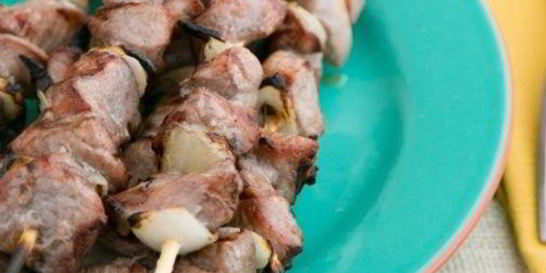Кавказский шашлык из свинины