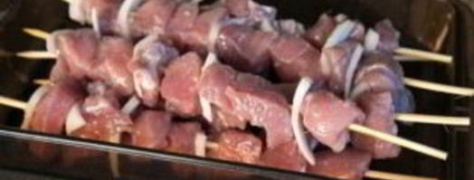 кавказский шашлык из свинины. Шаг 4