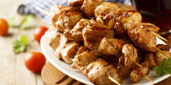 Куриный шашлык в духовке